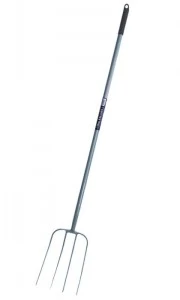 Manure Fork 4 Pronged Steel Shaft