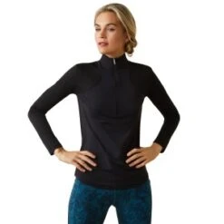 Ariat Breathe 1/4 Zip Ls Baselayer