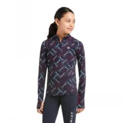 Ariat Youth Lowell 1/4 Zip Ls Baselayer
