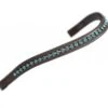 Aviemore Large Diamante Browband -Saddle Sale Shop Aviemore Large Diamante Browband Havana Green