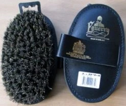 Equerry Leather Back Body Brush Lfm