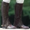 Suede Half Chaps Childrens -Saddle Sale Shop Childrens Suede Half Chaps