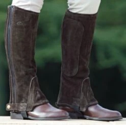 Suede Half Chaps Childrens