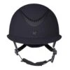 Karben Aria Riding Hat Jersey Wrapped -Saddle Sale Shop Karben Aria Ellipse Riding Hat BLK