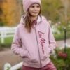 Lemieux Sherpa Lined Hollie Hoodie -Saddle Sale Shop LeMieux Sherpa Lined Hollie Hoodie Pink Quartz 1