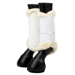 Lemieux Fleece Edged Mesh Brushing Boot