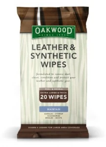 Oakwood Leather & Synthetic Wipes