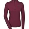 Pikeur Immi Half Zip Top 1 Pikeur Immi Half Zip Top -Saddle Sale Shop Pikeur Immi Athleisure Half Zip Top Bordeaux