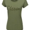 Pikeur Wanda Ladies T-shirt -Saddle Sale Shop Pikeur Wanda Tshirt Light Olive