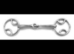 Shires Beval Bit With Jointed Mouth