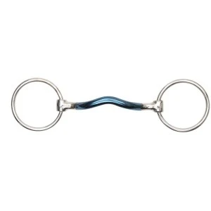 Blue Sweet Iron Loose Ring Mullen Mouth 3 Blue Sweet Iron Loose Ring Mullen Mouth