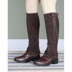 Shires Moretta Suede Half Chaps