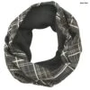 Woof Fleece Snood -Saddle Sale Shop Snood blackplaid