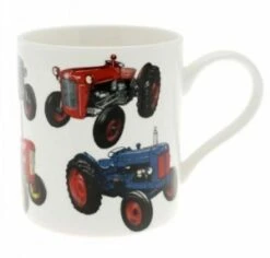 Classic Tractor Fine China Mug