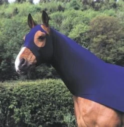 Stretch Lycra Hood With Ears & Eyes Plain