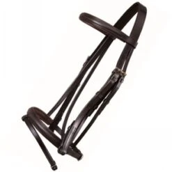 Wembley Bridle Raised Flash Rubber Reins