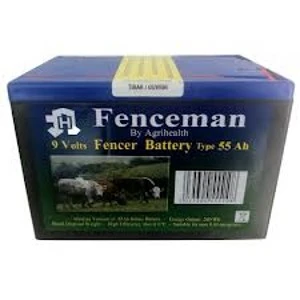Fenceman Battery 55ah 9 Volts 3 Fenceman Battery 55ah 9 Volts