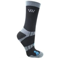 Woof Short Waffle Knit Riding Sock